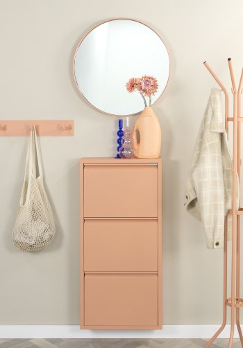 SPINDER DESIGN Leatherman 3 knagerkke, m. 3 knager - clay terra stl