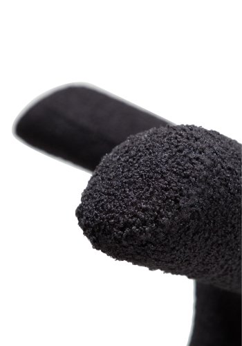 DANFORM Bull spisebordsstol - Obsidian sort RPES bouclé stof m. glimmer og sort stl