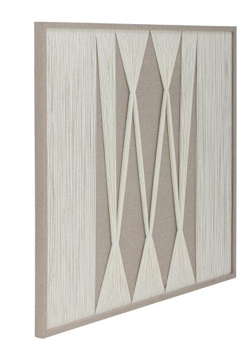 BLOOMINGVILLE Didder vgdekoration, kvadratisk - natur bomuld (80x80)