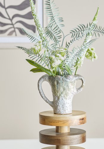 BLOOMINGVILLE Ledger Vase, Grn, Stentj