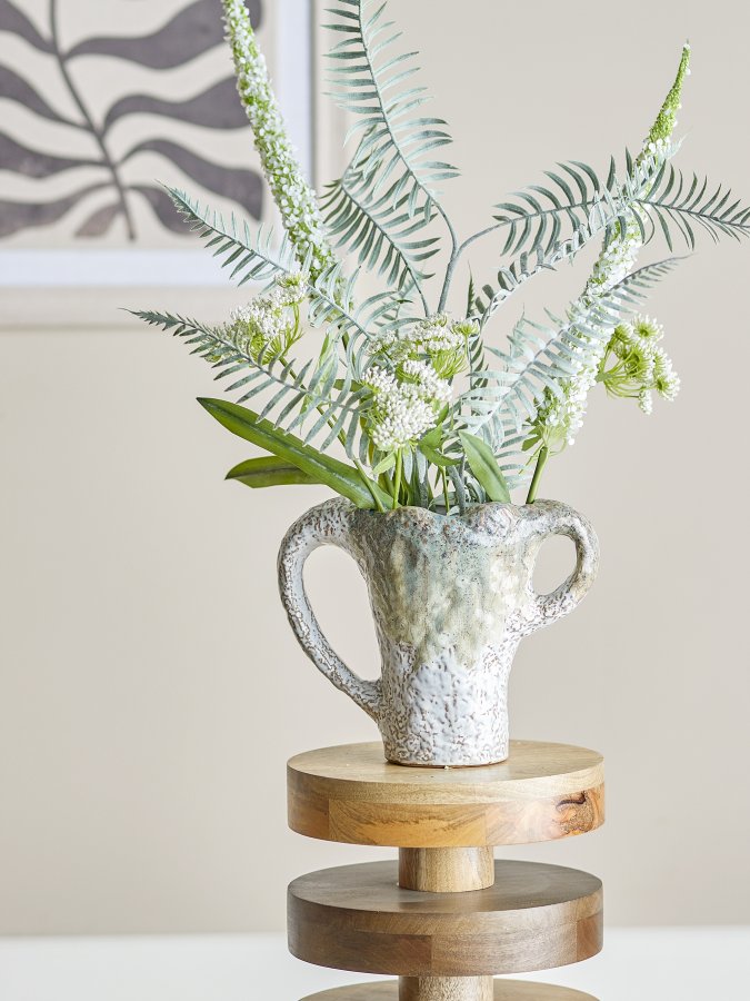 BLOOMINGVILLE Ledger Vase, Grn, Stentj