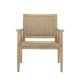 BLOOMINGVILLE Sorrento udendrs loungestol, m. armln - natur polyrattan og natur akacietr