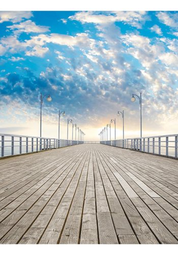 ARTGEIST fototapet - The  pier, udsigt over bro (flere strrelser)