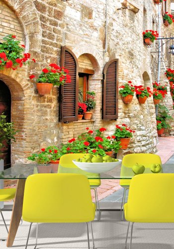 ARTGEIST fototapet - Italian province, Italiensk gade