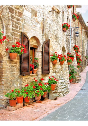 ARTGEIST fototapet - Italian province, Italiensk gade