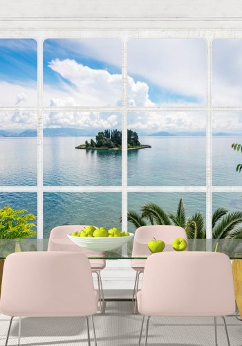 ARTGEIST fototapet - Desert Island, udsigt til de 