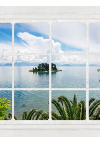 ARTGEIST fototapet - Desert Island, udsigt til de 