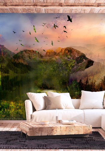 ARTGEIST Fototapet - Bear in the Mountain, bjrn som bjerg (flere strrelser)