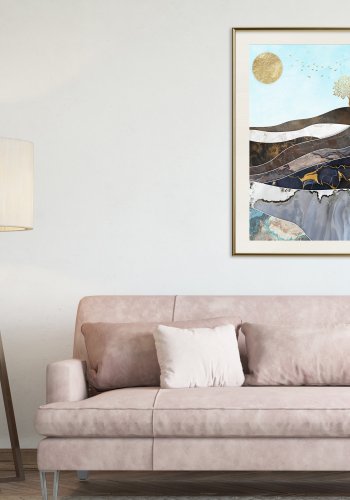 ARTGEIST Plakat med ramme - Depth of the Interior