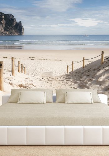 ARTGEIST - Fototapet med udsigt fra en strand - Flere strrelser