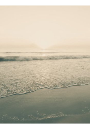 ARTGEIST fototapet -  Morning Kiss, smuk strand (flere strrelser)