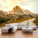 ARTGEIST fototapet - Beautiful Dolomites, bjergudsigt (flere strrelser)