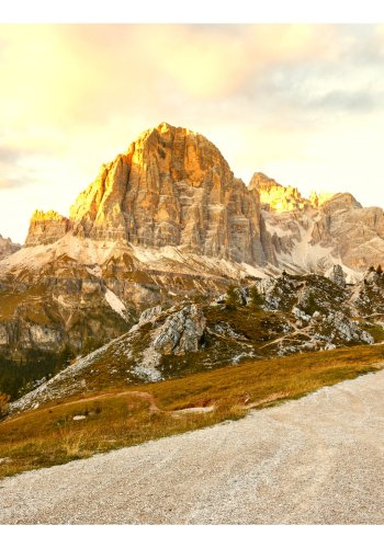 ARTGEIST fototapet - Beautiful Dolomites, bjergudsigt (flere strrelser)