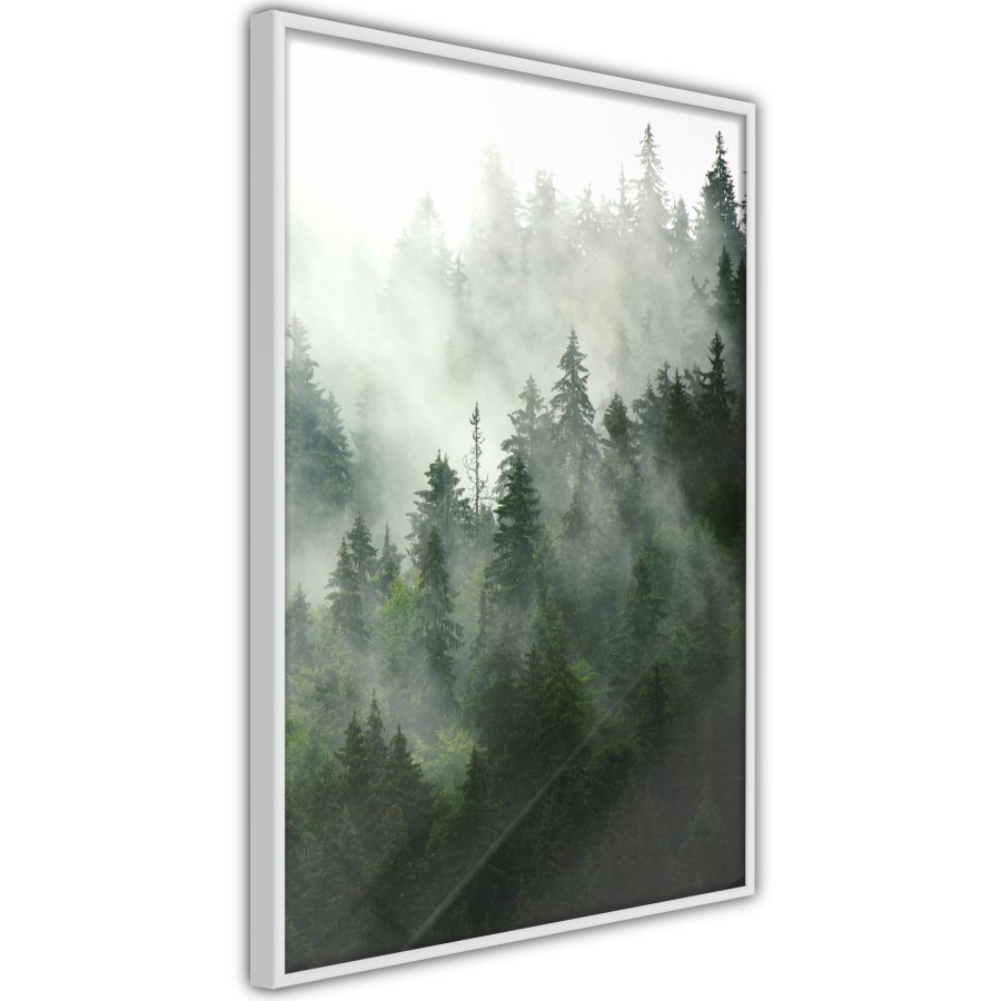 ARTGEIST Plakat med ramme - Steaming Forest
