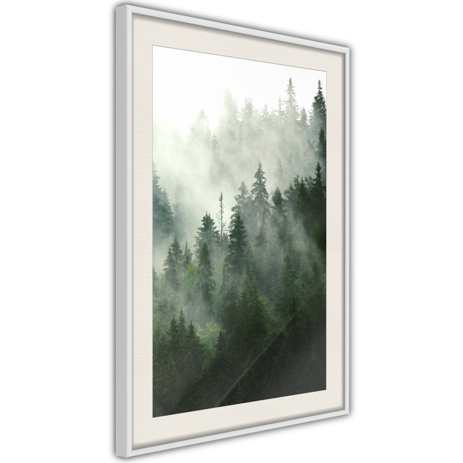 ARTGEIST Plakat med ramme - Steaming Forest