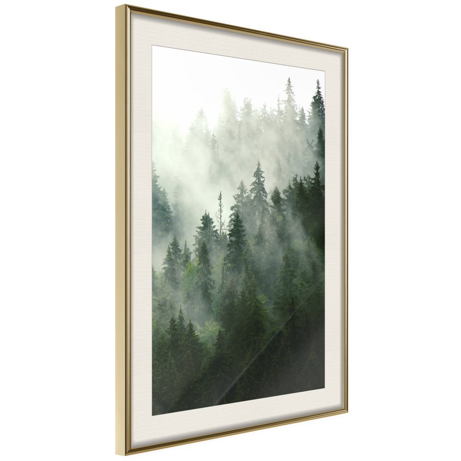 ARTGEIST Plakat med ramme - Steaming Forest
