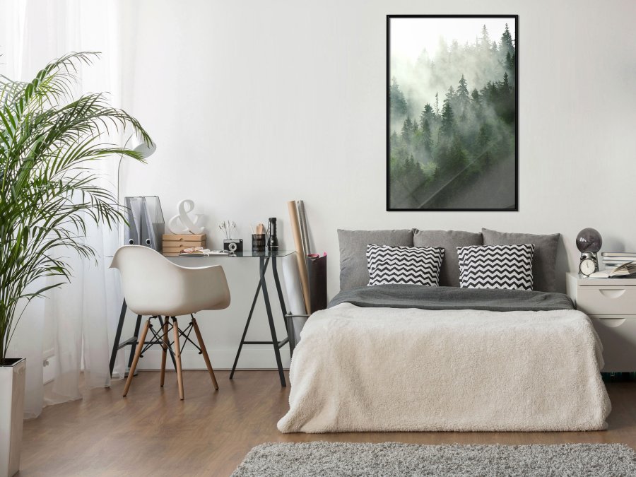 ARTGEIST Plakat med ramme - Steaming Forest