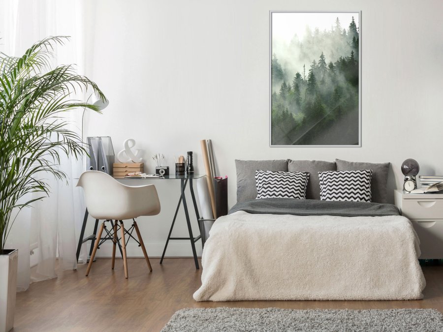 ARTGEIST Plakat med ramme - Steaming Forest