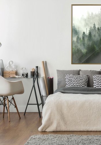 ARTGEIST Plakat med ramme - Steaming Forest