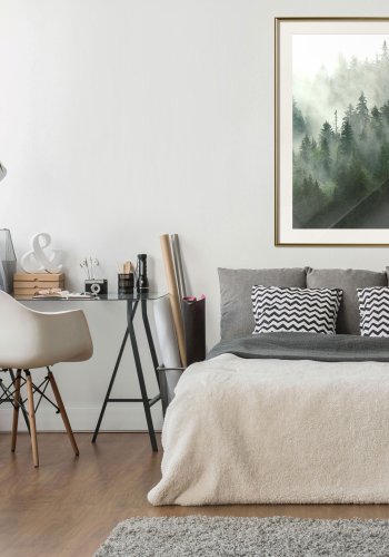 ARTGEIST Plakat med ramme - Steaming Forest