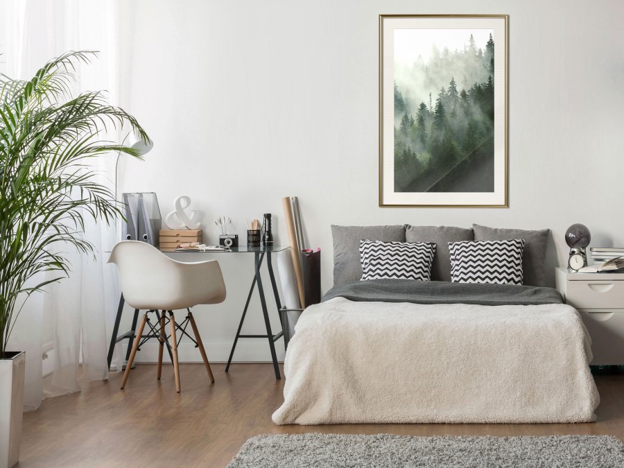 ARTGEIST Plakat med ramme - Steaming Forest