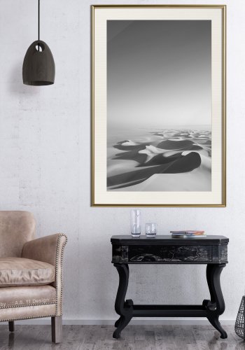 ARTGEIST Plakat med ramme - Ocean of Sand I