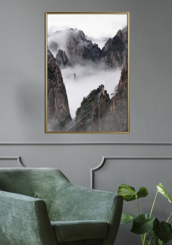 ARTGEIST Plakat med ramme - Misty Valley
