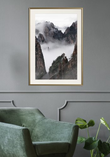 ARTGEIST Plakat med ramme - Misty Valley