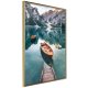 ARTGEIST Plakat med ramme - Lake in a Mountain Valley