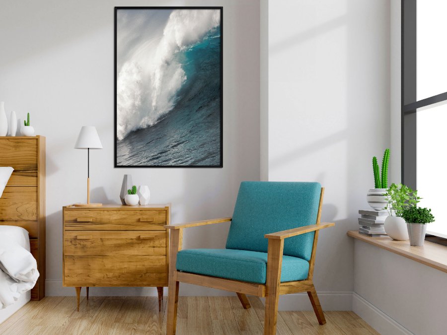 ARTGEIST Plakat med ramme - Power of the Ocean