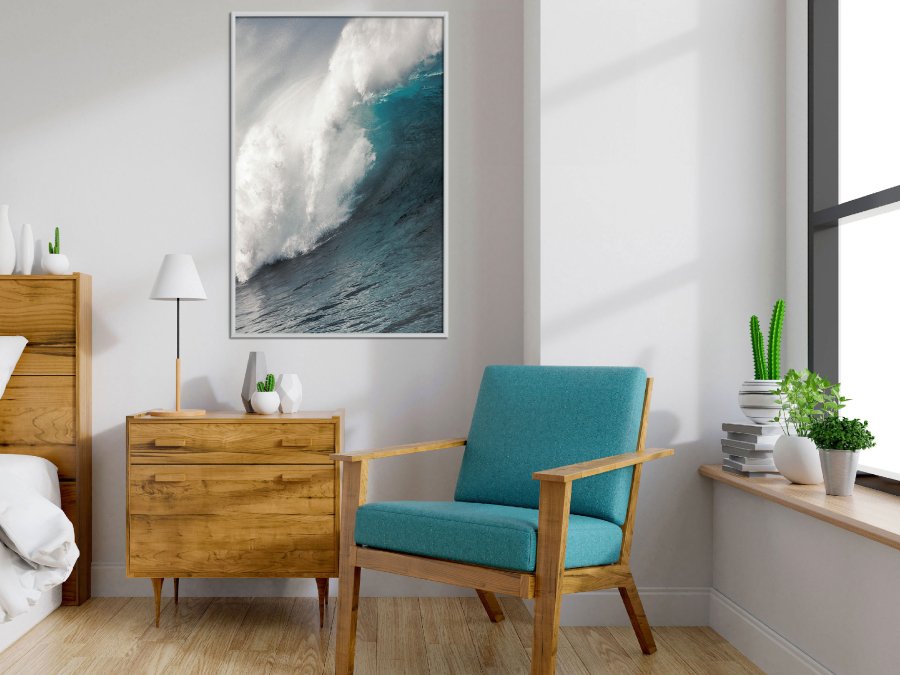 ARTGEIST Plakat med ramme - Power of the Ocean