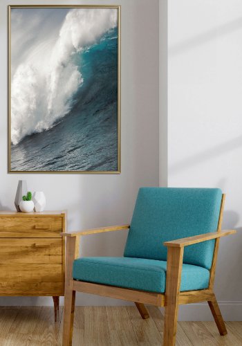 ARTGEIST Plakat med ramme - Power of the Ocean