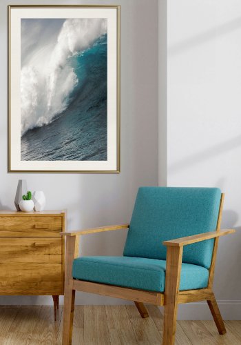 ARTGEIST Plakat med ramme - Power of the Ocean