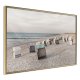 ARTGEIST Plakat med ramme - Baltic Beach Chairs