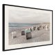 ARTGEIST Plakat med ramme - Baltic Beach Chairs