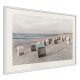 ARTGEIST Plakat med ramme - Baltic Beach Chairs