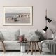 ARTGEIST Plakat med ramme - Baltic Beach Chairs