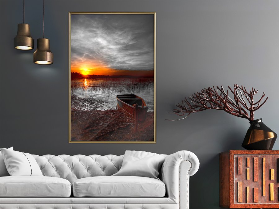 ARTGEIST Plakat med ramme - Rising Sun