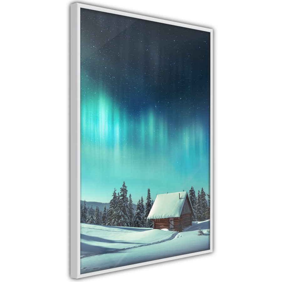 ARTGEIST Plakat med ramme - Evening in the Iceland
