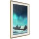 ARTGEIST Plakat med ramme - Evening in the Iceland