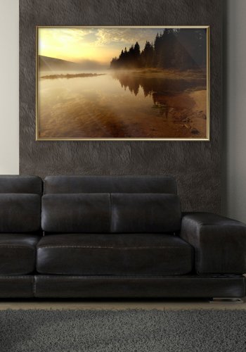 ARTGEIST Plakat med ramme - Fog Over the Water