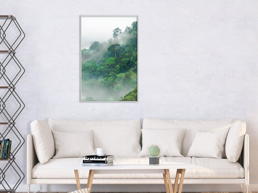 ARTGEIST Plakat med ramme - Green Lungs of the Earth II