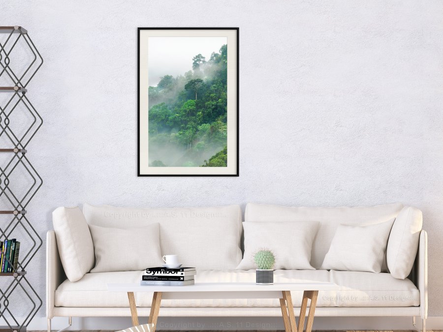 ARTGEIST Plakat med ramme - Green Lungs of the Earth II