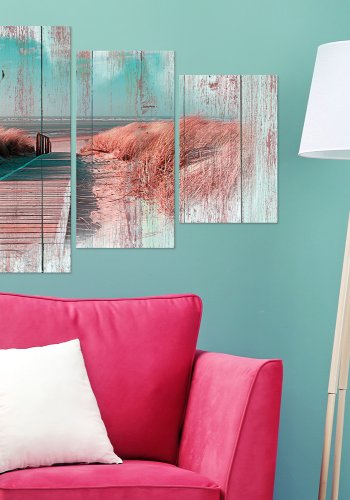 ARTGEIST billede, 5-delt - Shadow of the Past - Flere strrelser