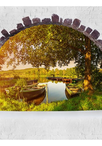 ARTGEIST Fototapet - Summer Lake, sommer ved sen (flere strrelser)