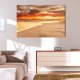 ARTGEIST Beach: Beatiful Sunset II - Solnedgang p stranden trykt p lrred - Flere strrelser