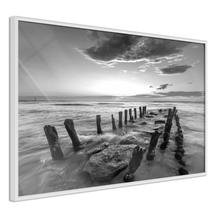 ARTGEIST Plakat med ramme - Old Breakwater