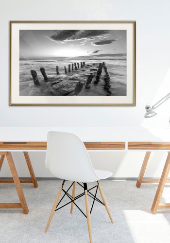 ARTGEIST Plakat med ramme - Old Breakwater