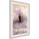 ARTGEIST Plakat med ramme - Lighthouse During a Storm