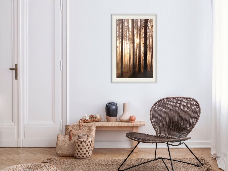 ARTGEIST Plakat med ramme - Morning in the Forest
